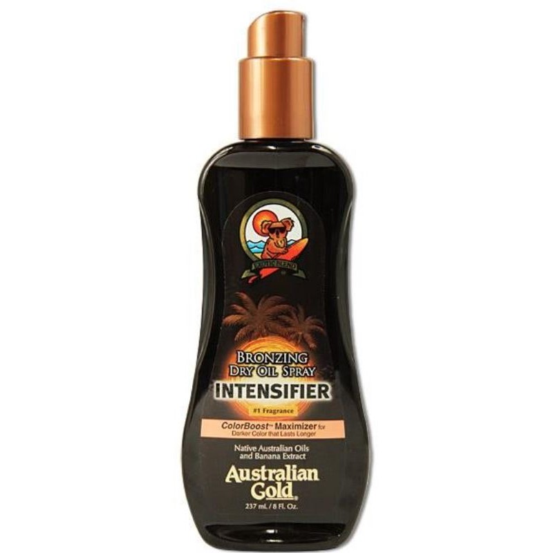 Australian Gold Bronzing Intensifier Dry Oil Įdegį skatinantis